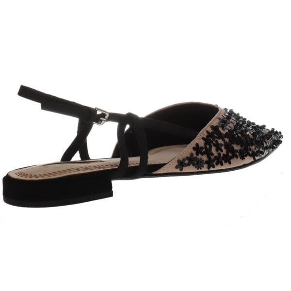 CORINA SLINGBACK BALLERINAS M5255 NUDE-BLACK