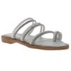 MALENA FLAT SANDALS 200-10 WHITE