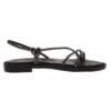 MALENA FLAT SANDALS 200-10B BLACK