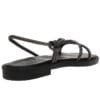 MALENA FLAT SANDALS 200-10B BLACK