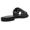 MALENA FLAT SANDALS 200-9 BLACK