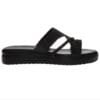 B-SOFT COMFORT FLATFORMS 703-11 BLACK