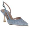ENVIE SLINGBACK  RAFFIA POINTY PUMPS E02-21735 BABY BLUE