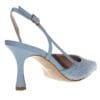 ENVIE SLINGBACK  RAFFIA POINTY PUMPS E02-21735 BABY BLUE