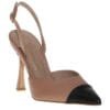 ENVIE SLINGBACK POINTY PUMPS E02-21733 NUDE