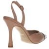 ENVIE SLINGBACK POINTY PUMPS E02-21733 NUDE