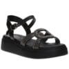 MALENA FLATFORM SANDALS 100-6 BLACK