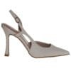 ENVIE SLINGBACK POINTY PUMPS E02-21734 CREAM