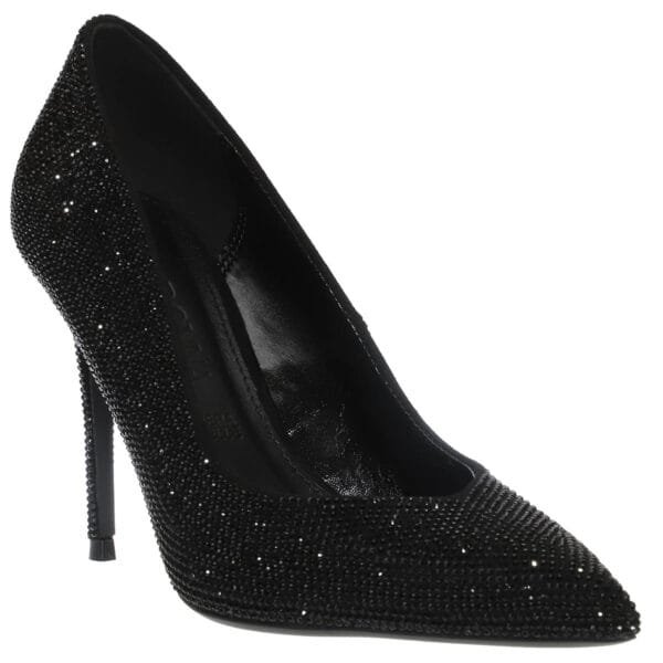 PRIMADONNA EMBELLISHED POINTY PUMPS 30611 BLACK