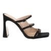 ENVIE BLOCK-HEEL MULES E02-21795 BLACK