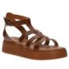 MALENA GLADIATOR FLATFORMS 100-1 CAMEL