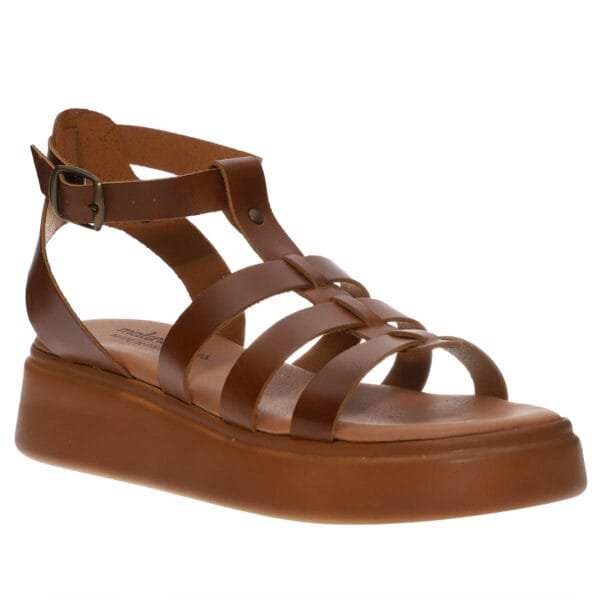 MALENA GLADIATOR FLATFORMS 100-1 CAMEL