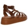 MALENA GLADIATOR FLATFORMS 100-1 CAMEL
