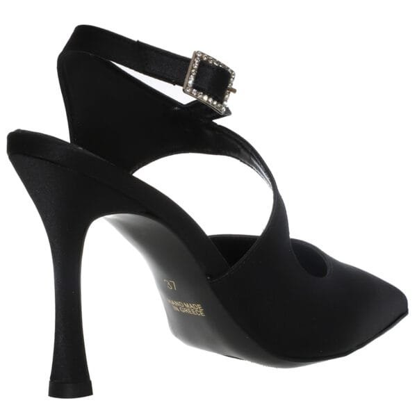 ENVIE SLINGBACK POINTY PUMPS E02-22086 BLACK
