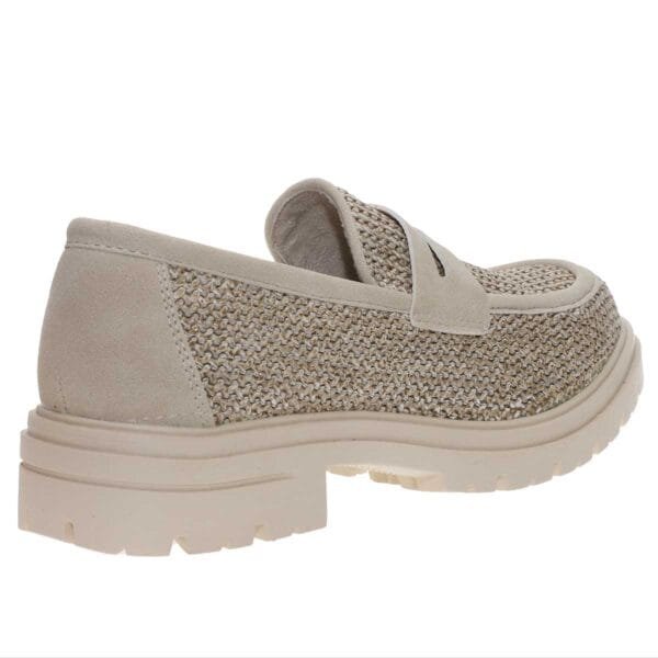 ENVIE RAFFIA LOAFERS E10-21481 BEIGE