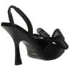 0081 ENVIE BOW-SLINGBACK PUMPS E02-22085 BLACK