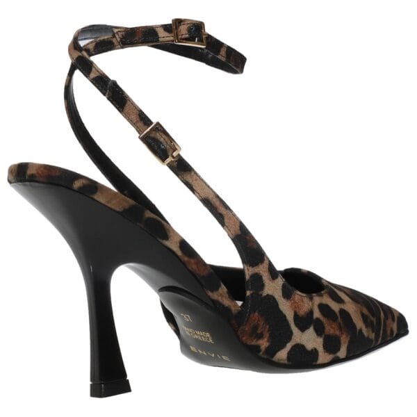 ENVIE SLINGBACK POINTY PUMPS E02-22081 LEOPAR