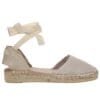 CORINA FLAT ESPADRILLES M5422 BEIGE