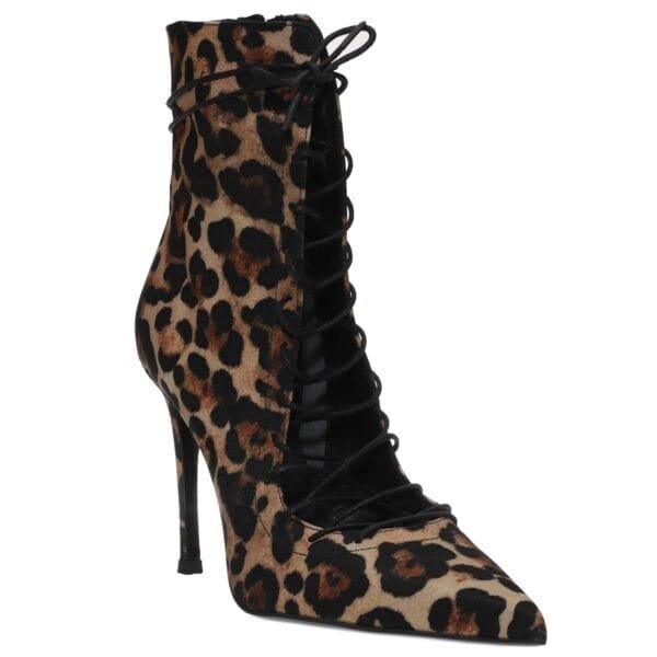 ENVIE STILETTO BOOTIES E02-22088 LEOPAR