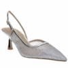 CORINA SLINGBACK POINTY PUMPS M5307 SILVER