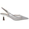 CORINA SLINGBACK POINTY PUMPS M5307 SILVER