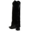 PRIMADONNA FOLD-OVER COW BOOTS 14911 BLACK