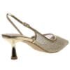 CORINA SLINGBACK POINTY PUMPS M5307 GOLD