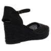 CORINA ESPADRILLES M5390 BLACK