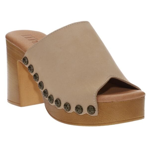 MTNG CLOG MULES 53672 BEIGE