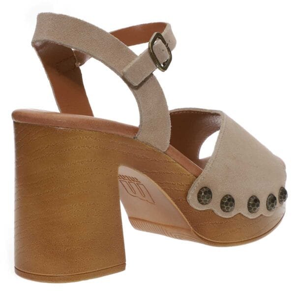 MTNG CLOG HEELS 53903 BEIGE