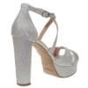 MALENA HIGH-BLOCK HEELS 12361 OFF-WHITE