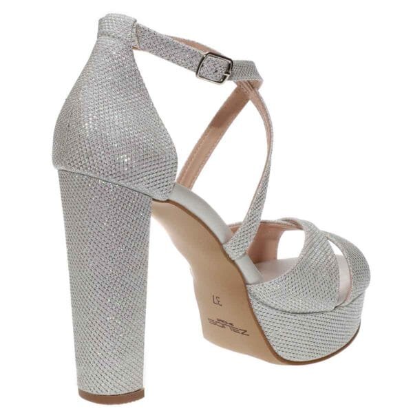 MALENA HIGH-BLOCK HEELS 12361 OFF-WHITE