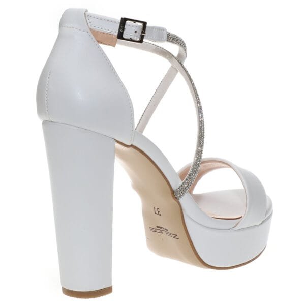 MALENA HIGH BLOCK-HEELS 1691 WHITE