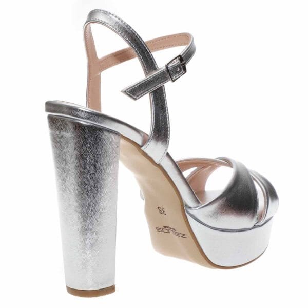 MALENA HIGH BLOCK-HEELS 1694 SILVER