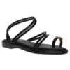 ENVIE FLAT SANDALS E96-21400 BLACK