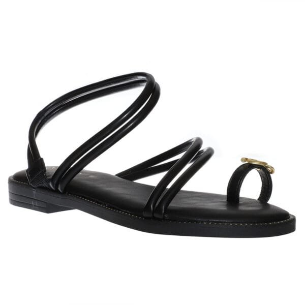ENVIE FLAT SANDALS E96-21400 BLACK