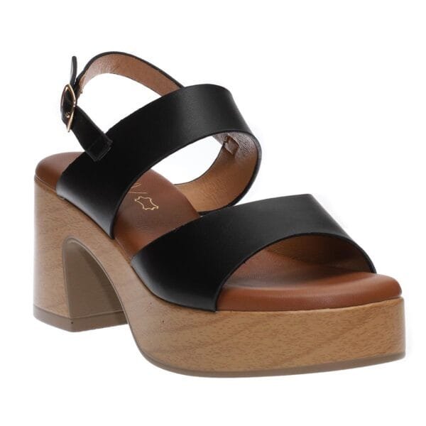 ENVIE CLOG HEELS E14-21022 BLACK