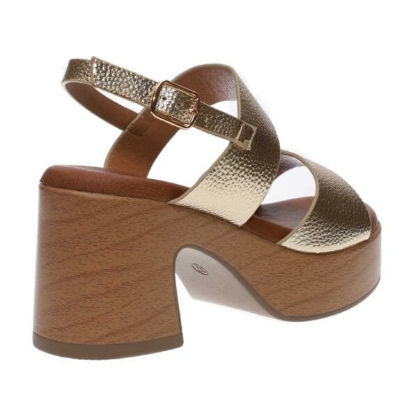 ENVIE CLOG HEELS E14-21022 GOLD