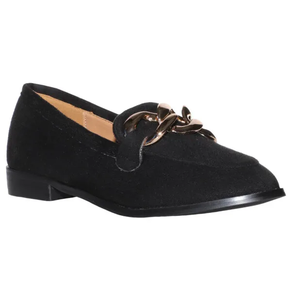 ENVIE LOAFERS V84-16071 BLACK
