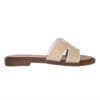 ENVIE FLAT SANDALS E96-21361 BEIGE