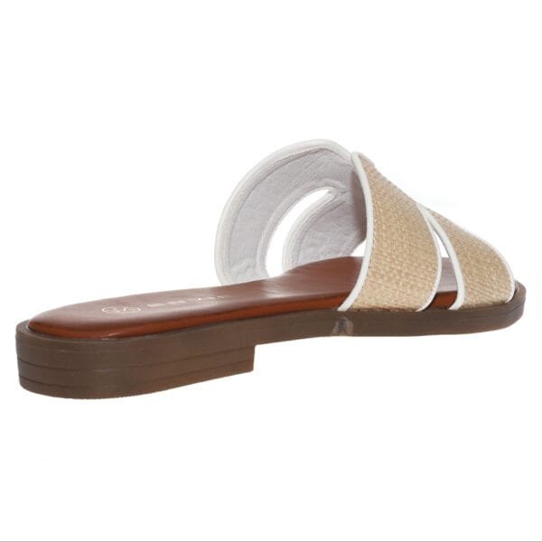 ENVIE FLAT SANDALS E96-21361 BEIGE