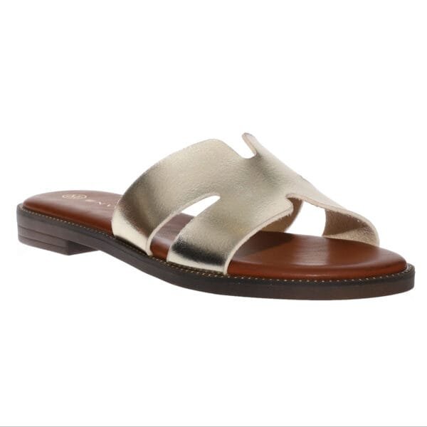 ENVIE FLAT SANDALS E96-21418 GOLD