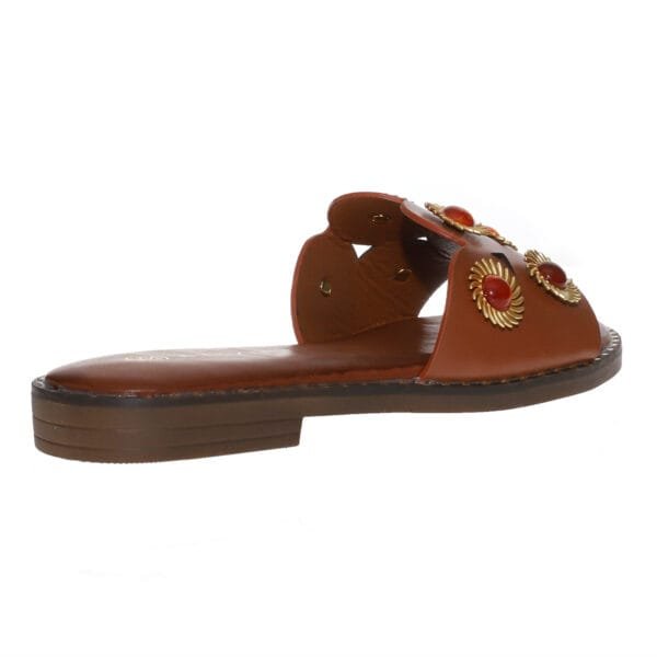 ENVIE FLAT SANDALS E96-21346 CAMEL