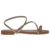MALENA FLAT SANDALS 151 GOLD