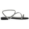 MALENA FLAT SANDALS 151 SILVER