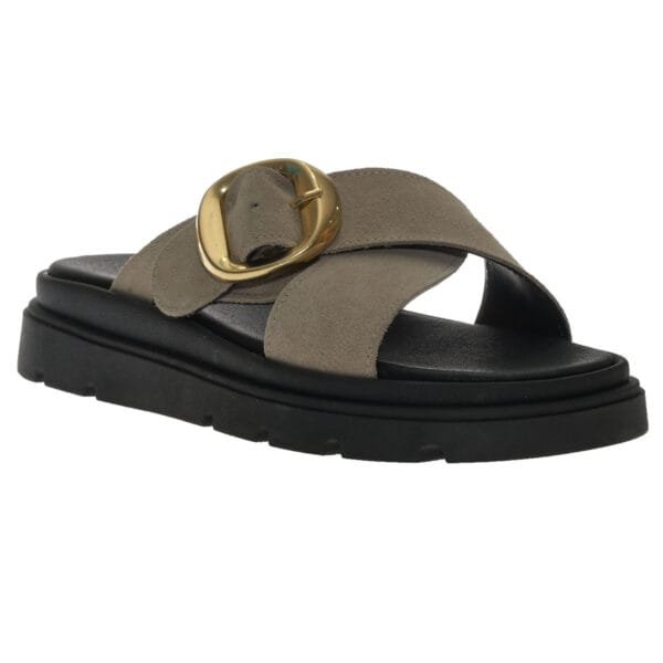 MALENA FLATFORM SANDALS 420 GREY