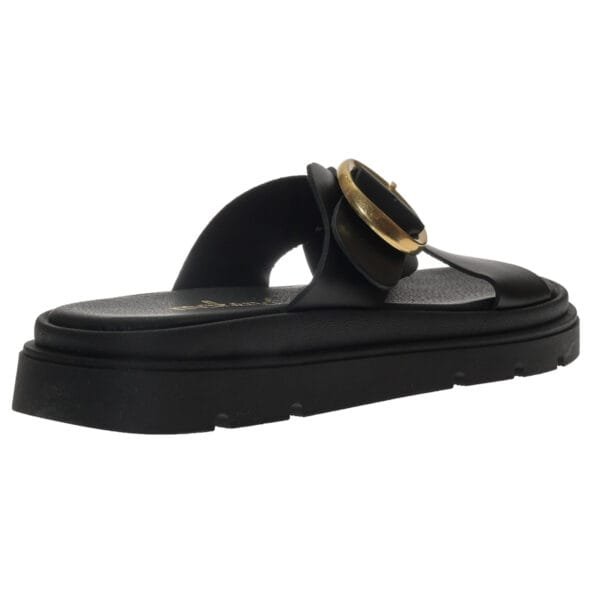 MALENA FLATFORM SANDALS 420 BLACK