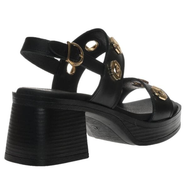 MALENA BLOCK HEELS 252 BLACK