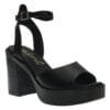 MALENA BLOCK HEELS 654 BLACK