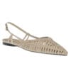 CORINA SLINGBACK POINTY BALLERINAS M6200 BEIGE